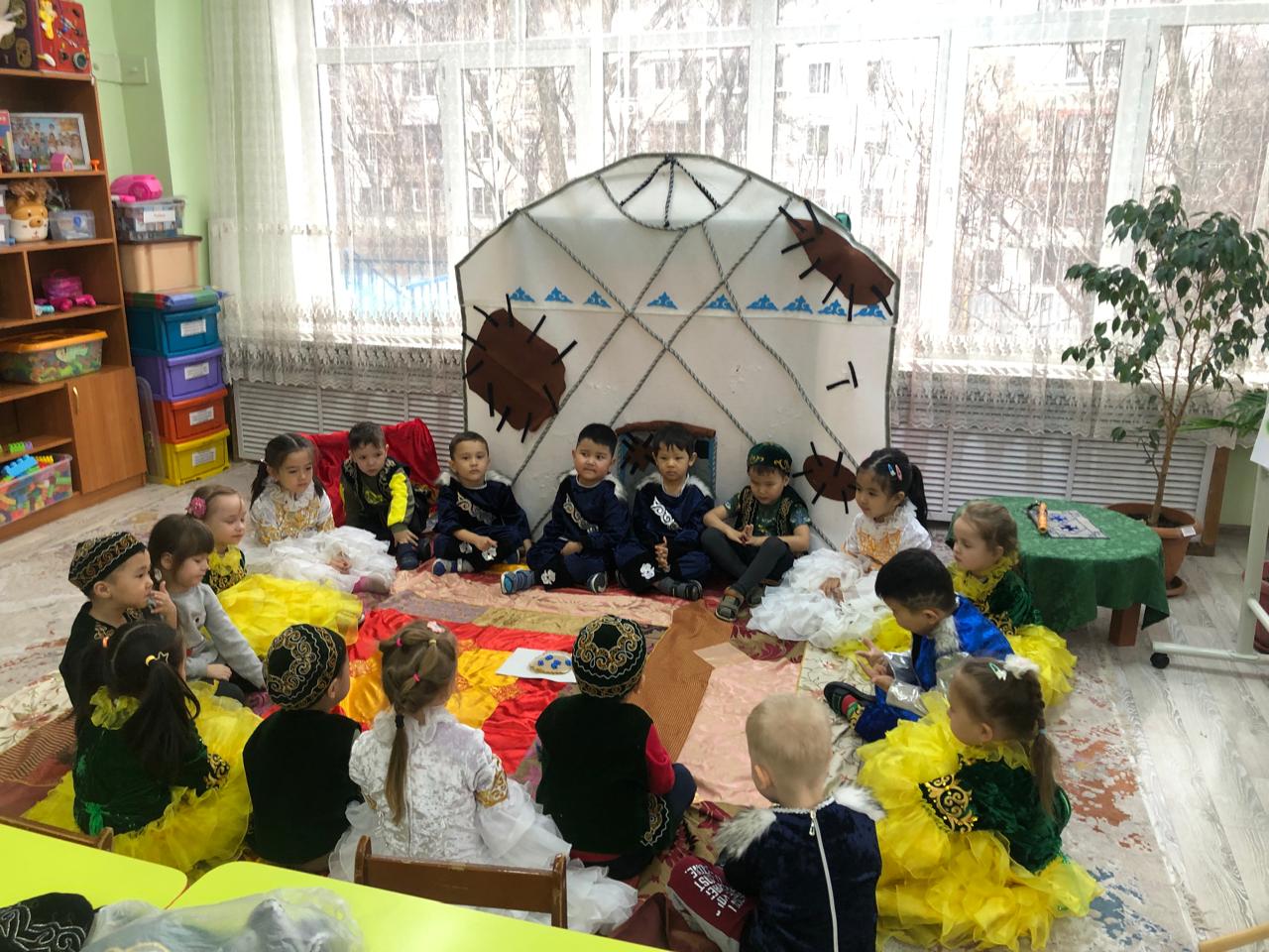 Біртұтас тәрбие  "Ұлттық құндылықты дәріптеу"  "Арай" ересек тобы